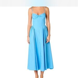 Chic Blue Maxi Dress for Women